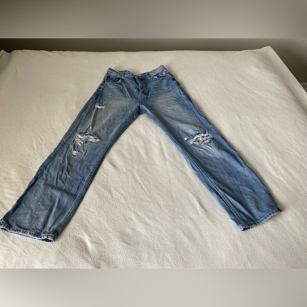 KanCan women’s low hem jeans size 9/28 blue